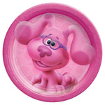 Amscan Blues Clues Pink Plates 7″ (8 count)