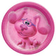 Blues Clues Pink Plates 7″ (8 count)