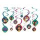 Disney Aladdin Spiral Decorations (12 piece set)