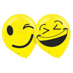 Amscan Emoji LOL 12" Latex Balloons (6 Count)