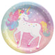 Enchanted Unicorn Plates 9″ (8 count)
