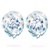 Amscan Frozen 2 Elsa & Anna Confetti Filled Balloons 12″ (2 packs of 6)