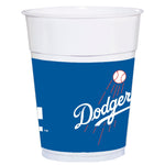 Amscan L.A. Dodgers Plastic Cups 16 oz (25 count)