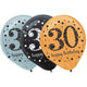 30th Birthday Sparkling Celebration 12″ Latex Balloons (15 count)