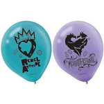 Amscan Latex Disney Descendants 2 12" Latex Balloons (6 Count)