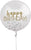 Amscan Latex Gold Happy Birthday 24″ Clear Jumbo Latex Balloon & Silver Confetti