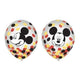 Mickey Mouse Forever Globos de Látex de 12″ Rellenos de Confeti (6)