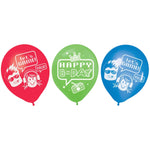 Amscan Latex Party Town 12″ Latex Balloons (6 count)