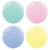 Amscan Latex Pastel Assortment of 24″ Latex Balloons (4 Count)