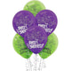 Rise of the Teenage Mutant Ninja Turtles Shell Shocked 12″ Latex Balloons (6)