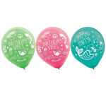 Amscan Latex Selfie Celebration 12" Latex Balloons (6 Count)