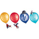 Kit de decoración de globos Spider-Man Web Globos de látex (6 unidades)