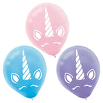 Amscan Latex Unicorn Latex Balloons 12″ Latex Balloons (100 count)