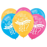 Amscan Latex What Will The Little Honey Bee? Baby Shower 12″ Latex Balloons (15)