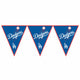 Banderín de béisbol de las Grandes Ligas de los Dodgers de Los Ángeles