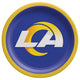 Los Angeles Rams Paper Plates 9″ (8 count)