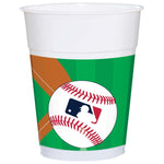 Amscan Major League Baseball Plastic Cups 16 oz (25 count)