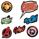 Amscan Marvel Avengers Vinyl Decorations
