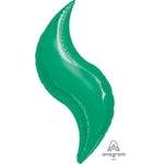 Amscan Mylar & Foil Green Curve