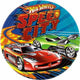 9" Plate Hot Wheels Speed City (8 count)