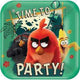 Angry Birds 7in Platos 7″ (8 unidades)