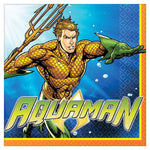 Amscan Party Supplies Aquaman Lunch Napkins (8 count)