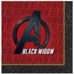 Amscan Party Supplies Avengers Black Widow Luncheon Napkins (16 piece set)