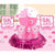 Amscan Party Supplies Baby Girl Table Decoration Kit