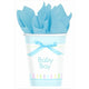 Baby Soft Blue Cup  9oz (8 count)