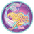 Amscan Party Supplies Barbie Mermaid Round Iridescent Plates 7″ (8 count)