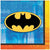 Amscan Party Supplies Batman Napkin  (16 count)