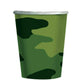 Camouflage 9 Oz Cup      (8 count)