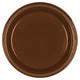 Choc Brown 10.25in Plates 20ct 25″ (20 count)