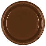 Amscan Party Supplies Choc Brown 7in Plates 20ct 7″ (20 count)
