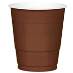 Amscan Party Supplies Chocolate Brown 12oz Cup 20ct (20 count)