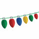 Christmas Lights Honeycomb Decoration 10'