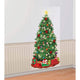 Árbol de Navidad Decoración Gigante 65″ Telón de Fondo