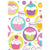Amscan Party Supplies Cupcake Party Loot Bags (8 count)