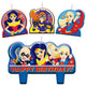 Vela DC Super Hero Girls (4 unidades)