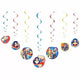 DC Super Hero Girls Swirl Decoration Kit