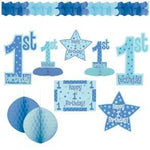 Amscan Party Supplies Dec Kit First Birthday Boy