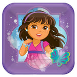 Amscan Party Supplies Dora the Explorer Square Plate 7″ (8 count)
