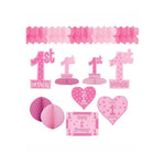 Amscan Party Supplies First Bday Girl Kit