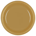 Amscan Party Supplies Gold 10.25in Plates 20ct 25″ (20 count)
