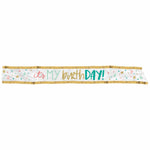 Amscan Party Supplies Happy Cake Day Fabric Sash