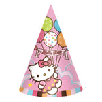 Amscan Party Supplies Hats 7" Hello Kitty-Blln       (8 count)