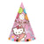 Amscan Party Supplies Hats 7" Hello Kitty-Blln       (8 count)