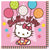 Amscan Party Supplies Hello Kitty Dreams Beverage Napkins (16 count)