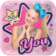 Jojo Siwa 7in Plato 7″ (8 unidades)