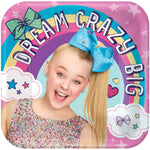 Amscan Party Supplies Jojo Siwa 9in Square Plates 9″ (8 count)